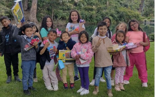 Niños y niñas beneficiados